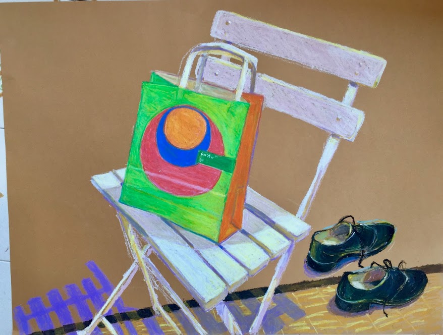 Shopping Bag, Pastel, 50cm x 70cm